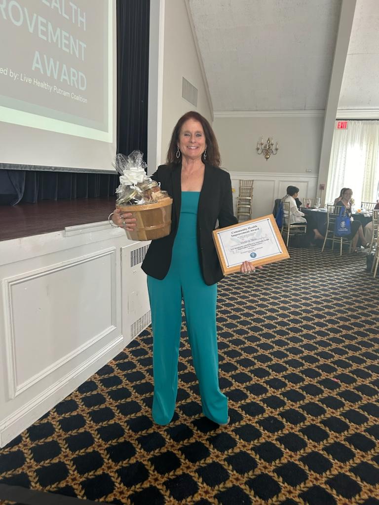 Community Health Improvement Award winner Victoria Metz